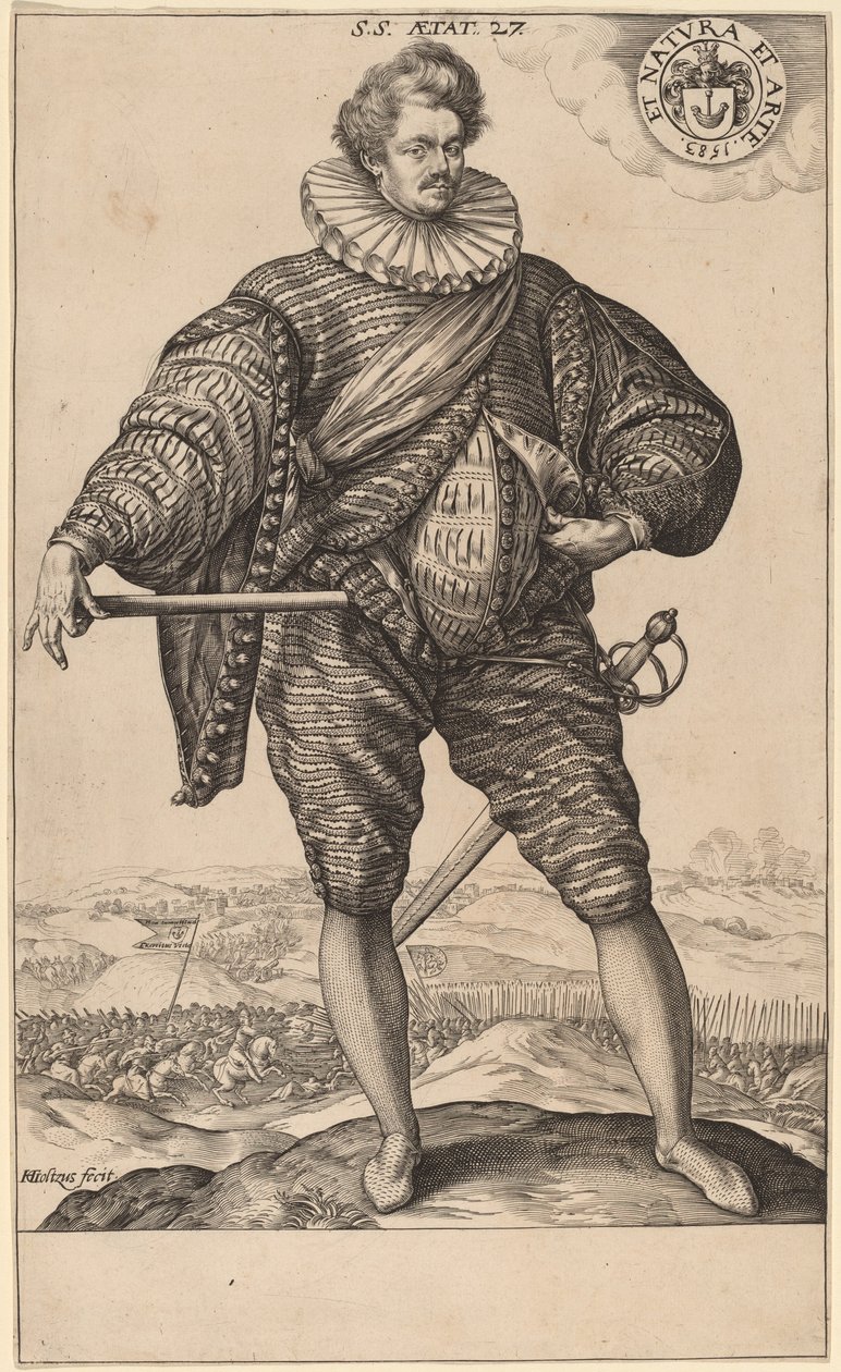 Stanislaw Sobocki (?) de Hendrik Goltzius