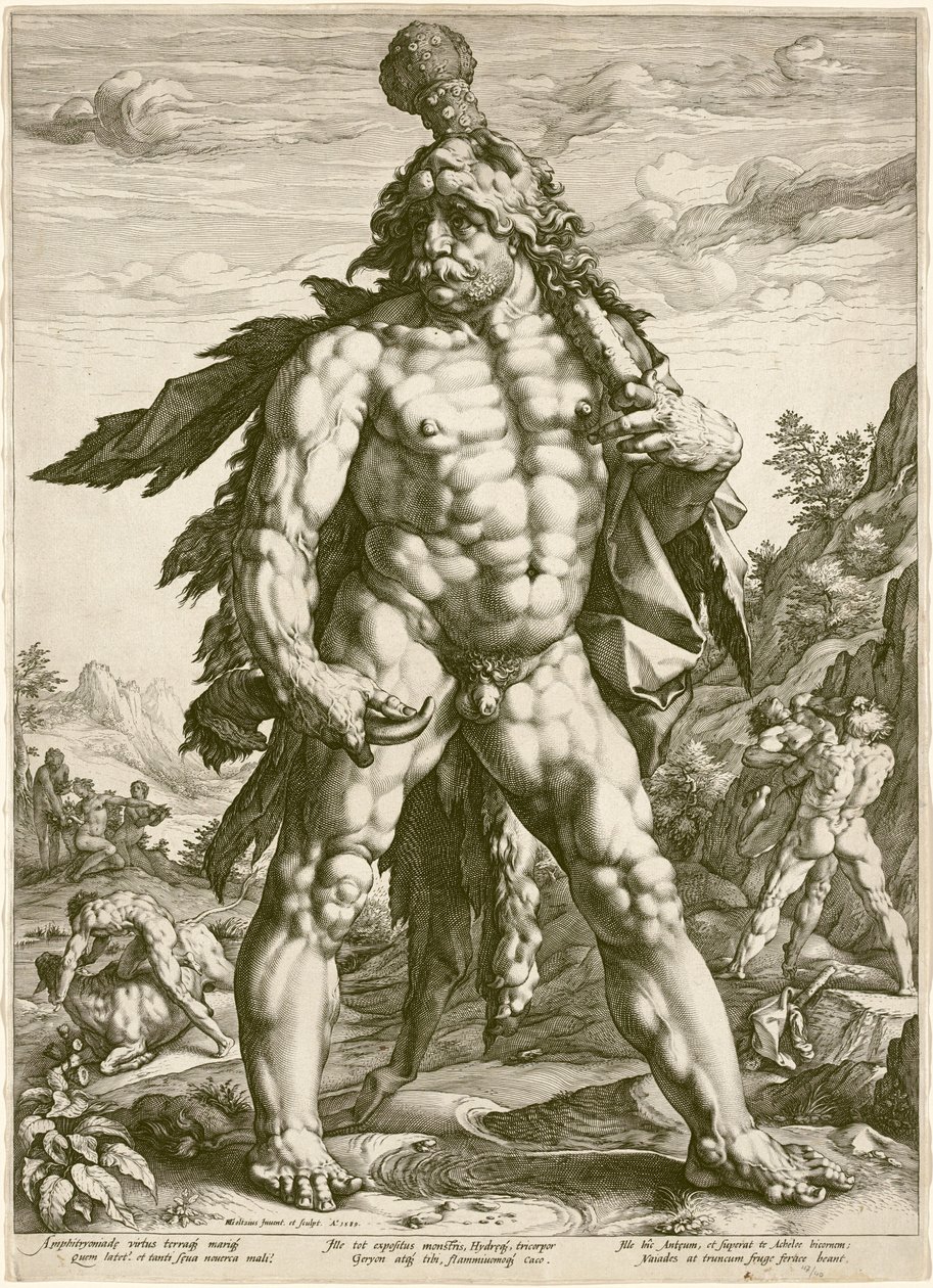 El Gran Hércules de Hendrik Goltzius