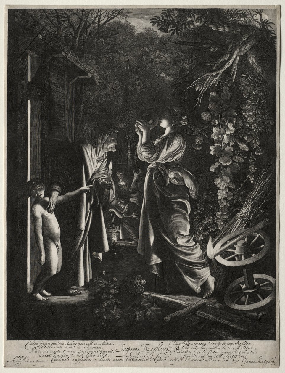 La burla de Ceres de Hendrik Goudt