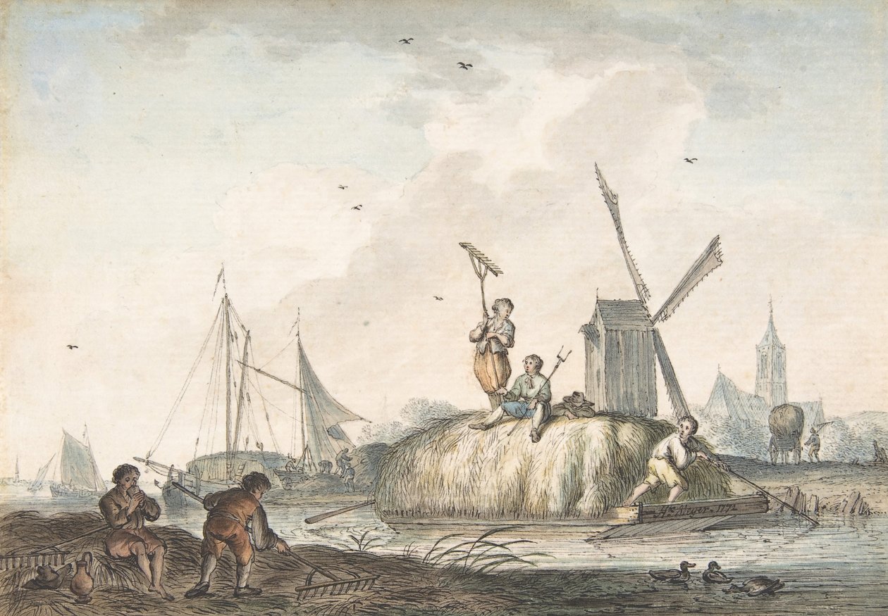 Los doce meses, 1772 de Hendrik Meijer