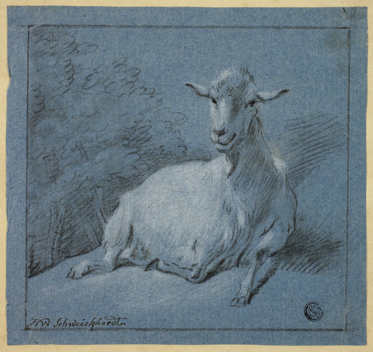 Cabra de Hendrik Willem Schweickhardt
