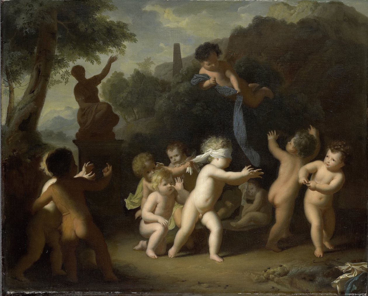 Putti Jugando de Hendrik van Limborch