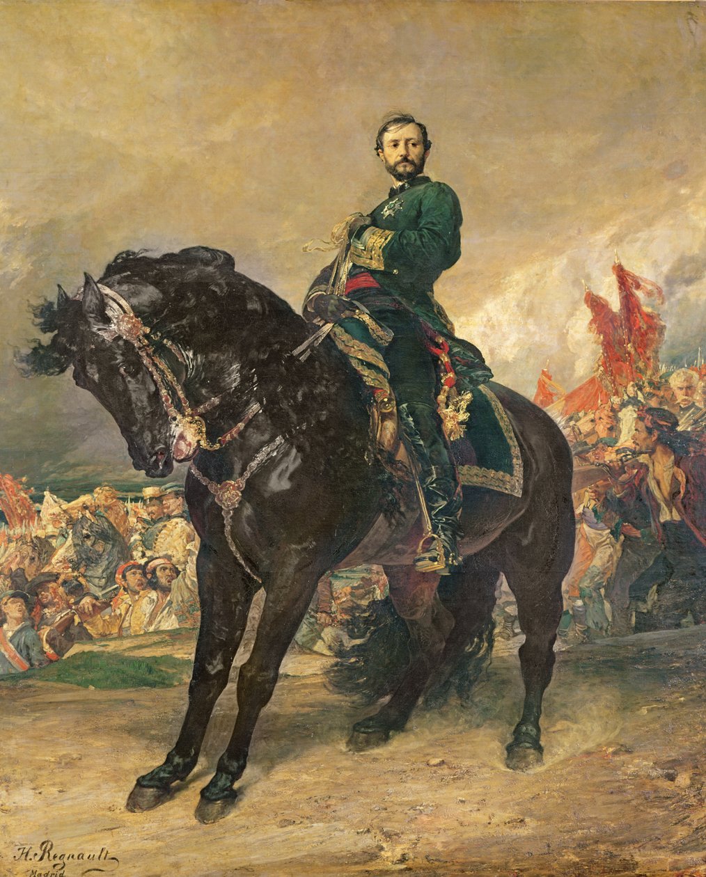 Juan Prim y Prats (1814-70) 8 de octubre de 1868, 1869 de Henri Alexandre Georges Regnault