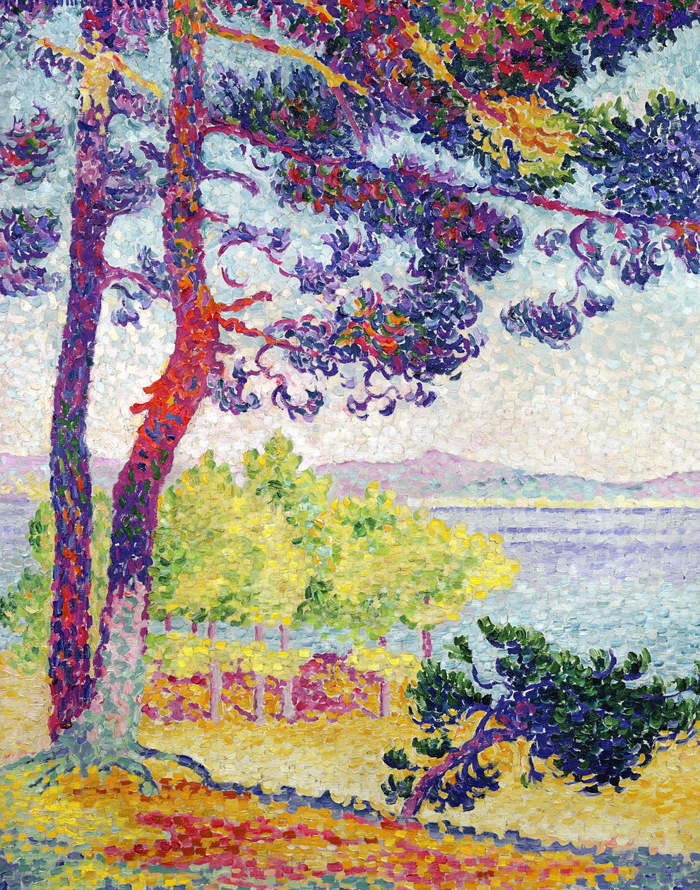 Tarde en Pardigon, Var de Henri Edmond Cross