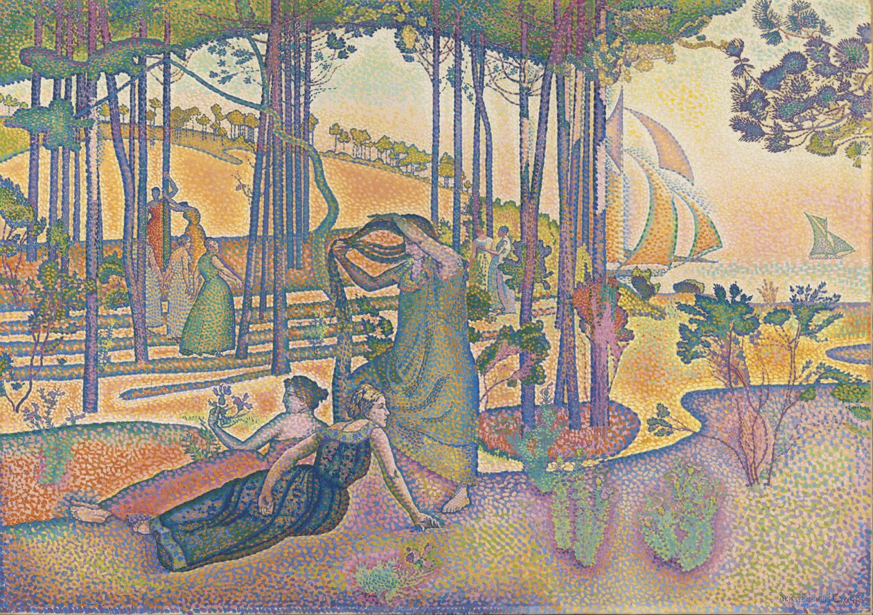 El aire de la tarde de Henri Edmond Cross