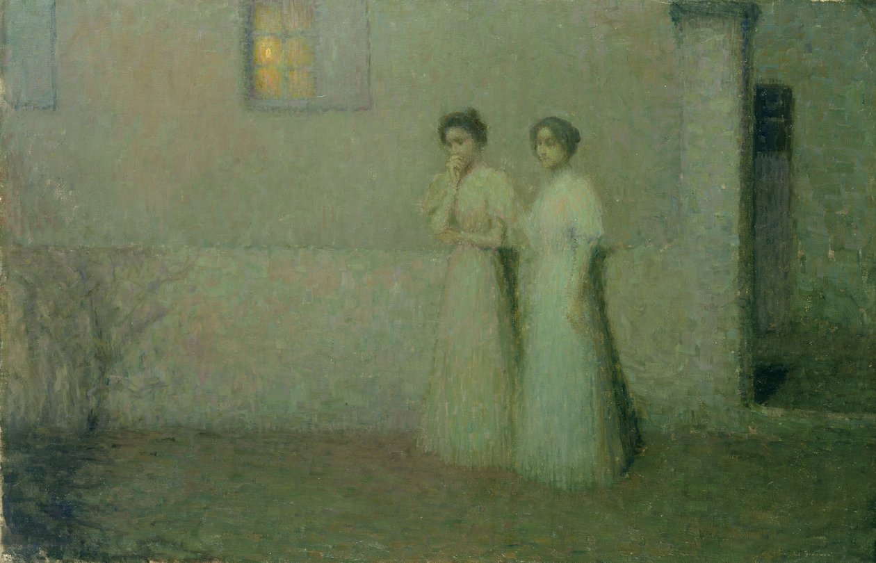 Noche gentil, 1897 de Henri Eugene Augustin Le Sidaner