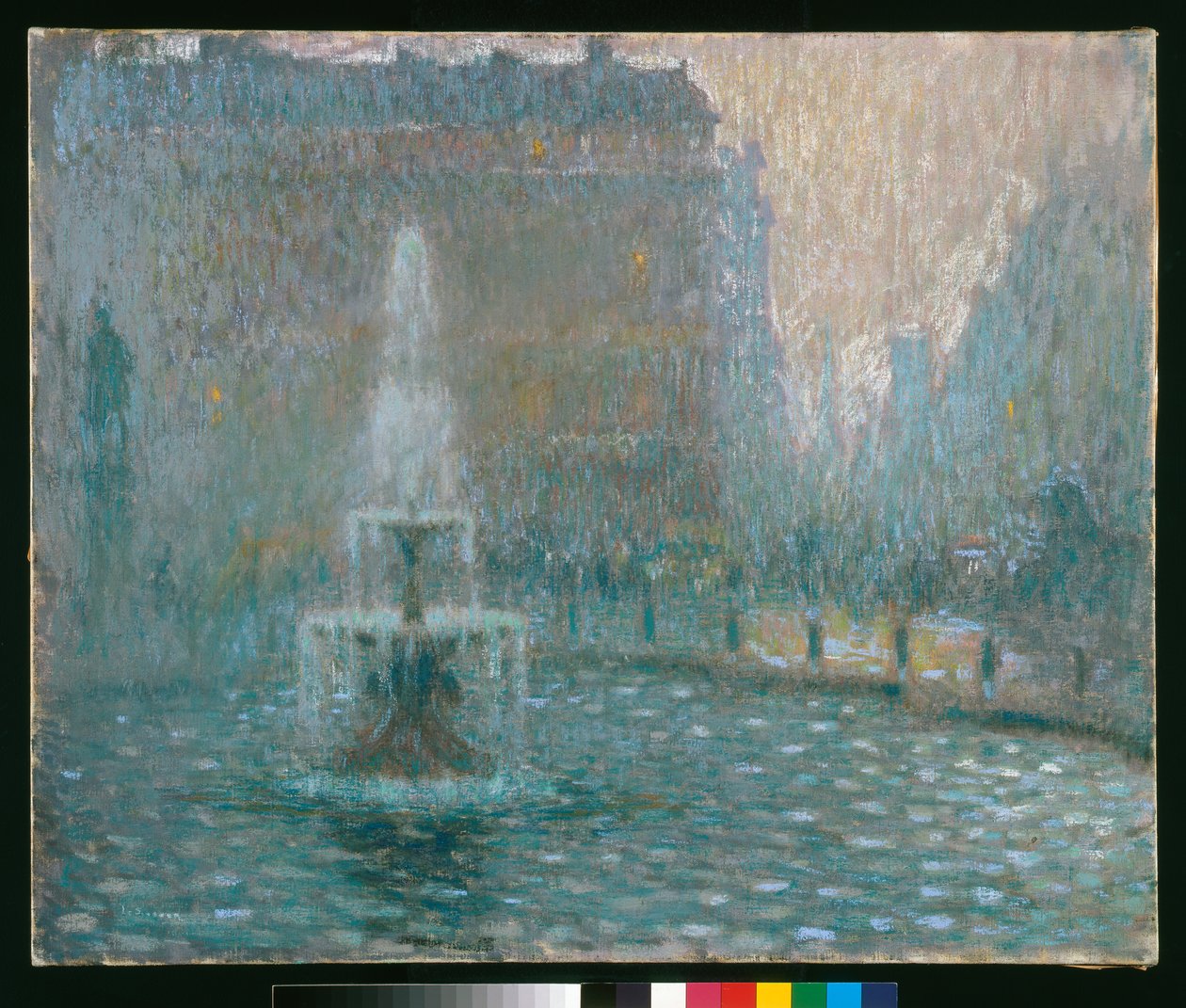 Trafalgar Square, c.1908 de Henri Eugene Augustin Le Sidaner