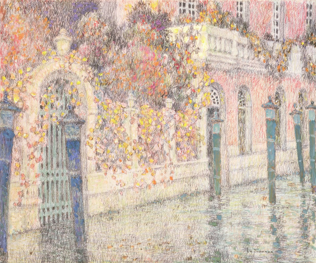 Venecia de Henri Eugene Augustin Le Sidaner