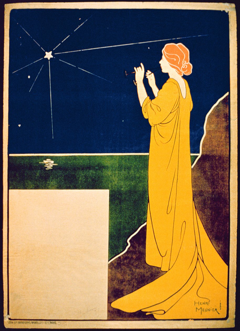 Observando las estrellas de Georges Meunier