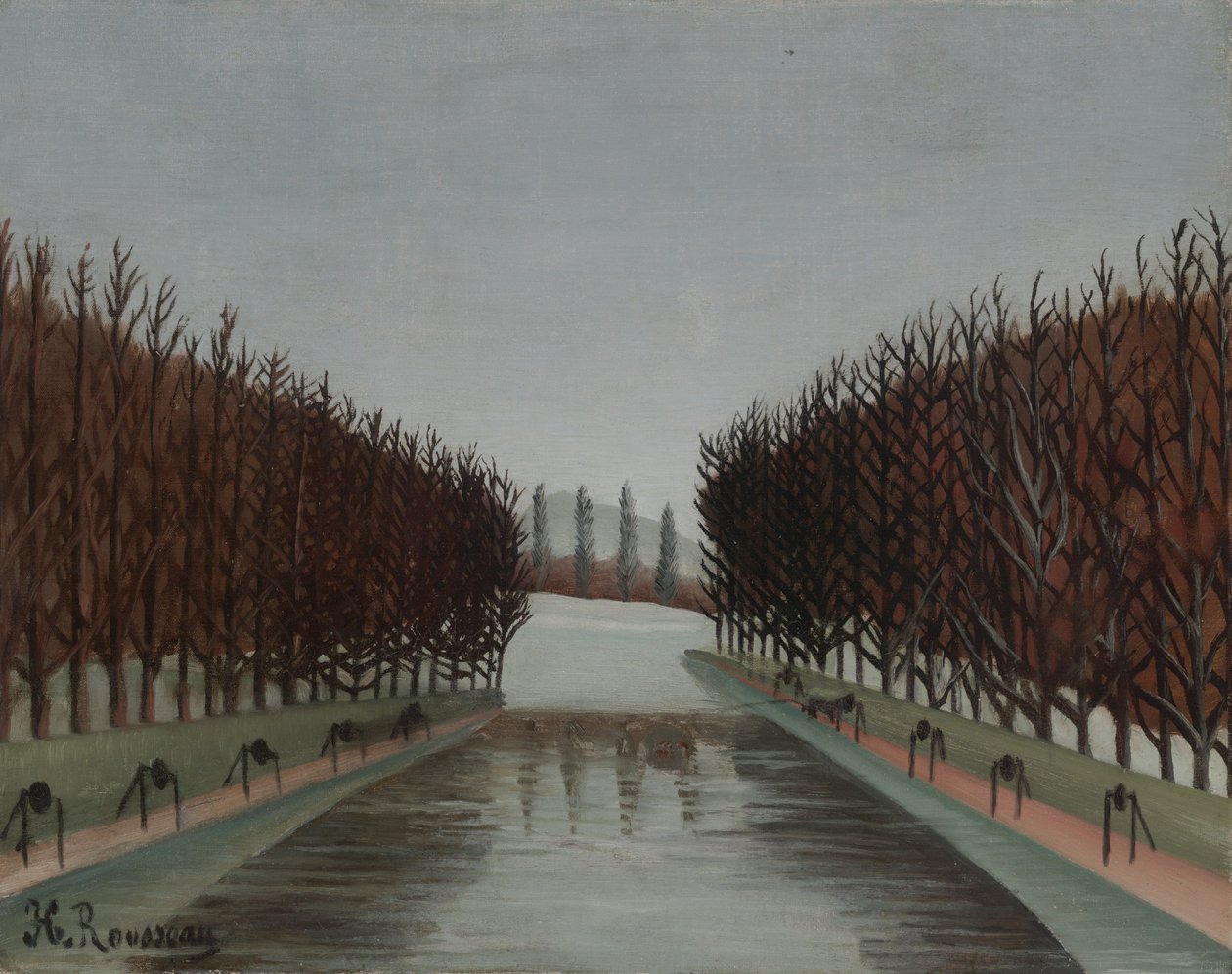 El Canal, c.1905 de Henri Rousseau