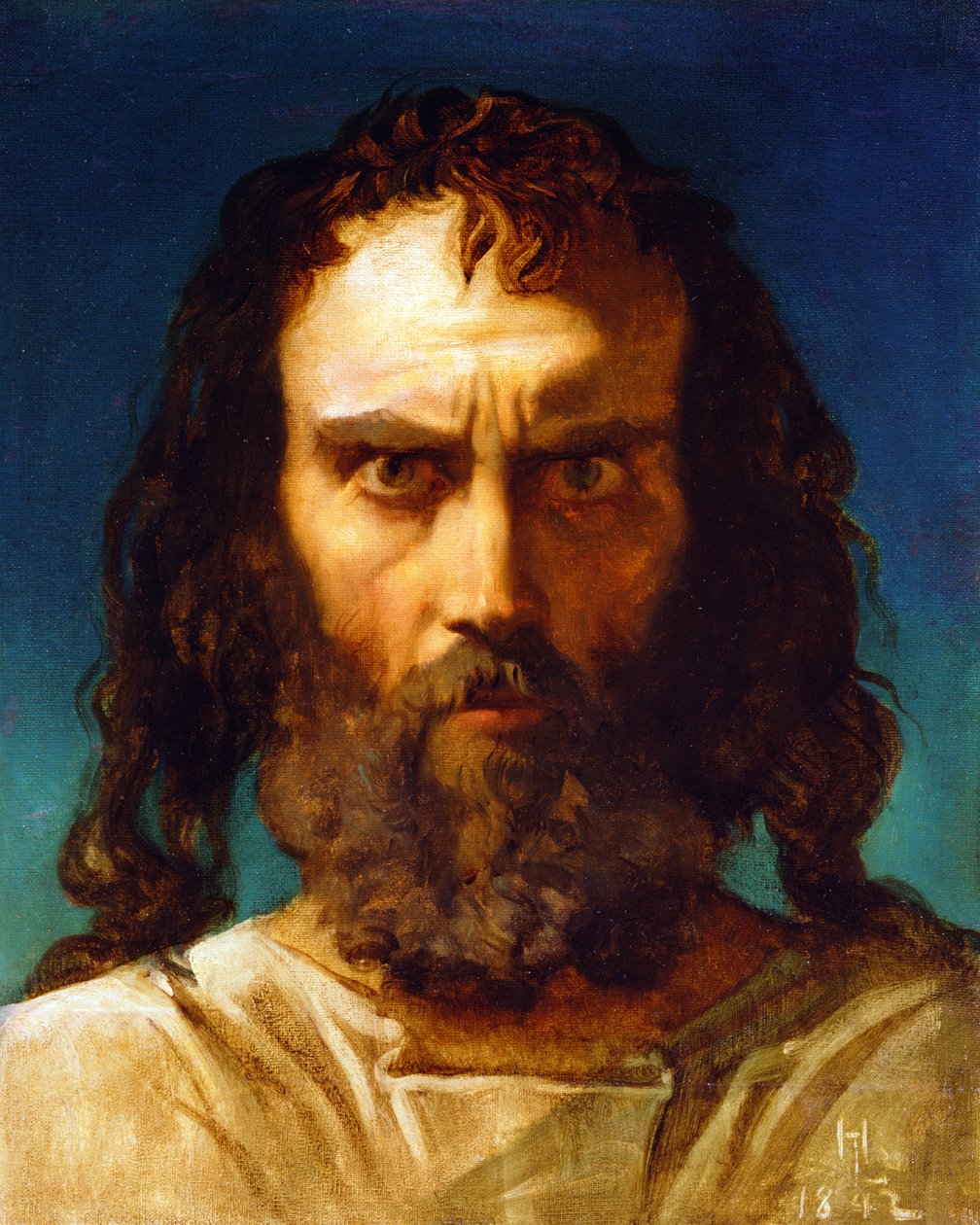 Un Santo, 1842 de Henri Lehmann