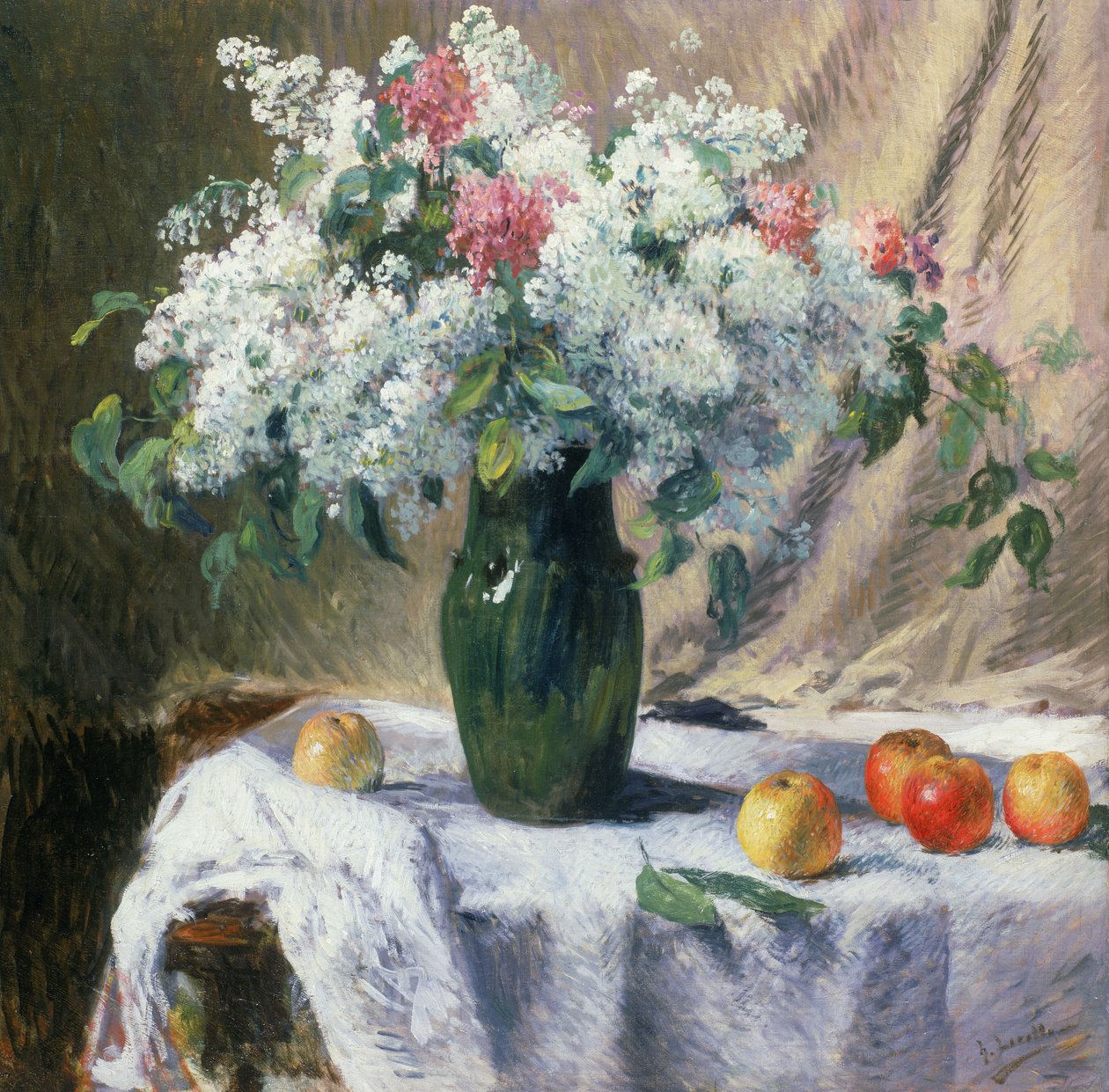 Jarrón de flores de Henri Lerolle