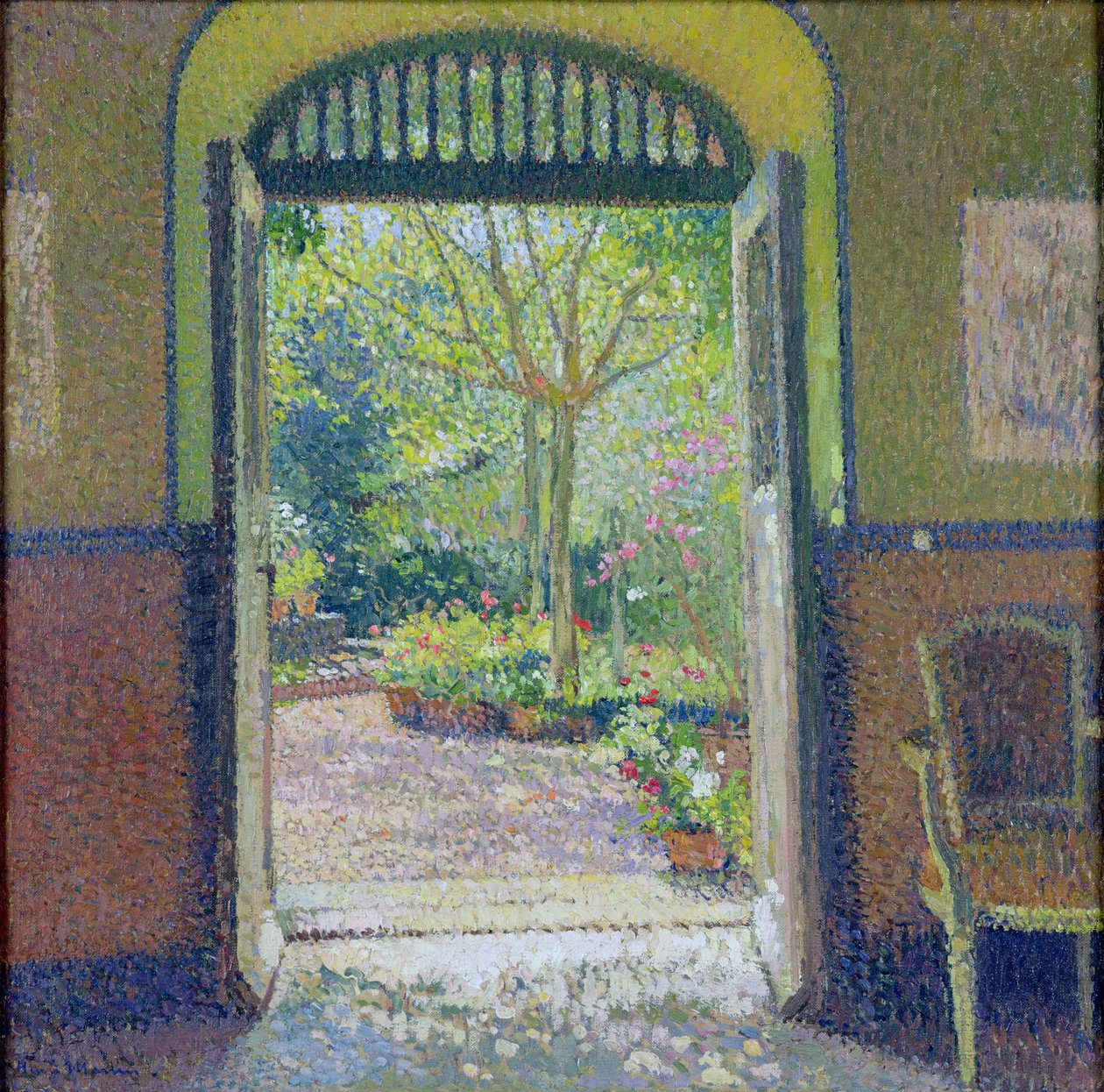 Un Jardín al Sol de Henri Martin