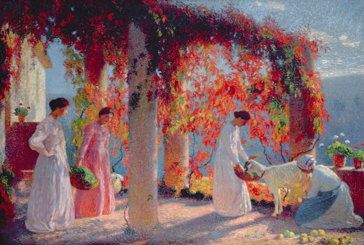 La pérgola en Marquayrol de Henri Martin