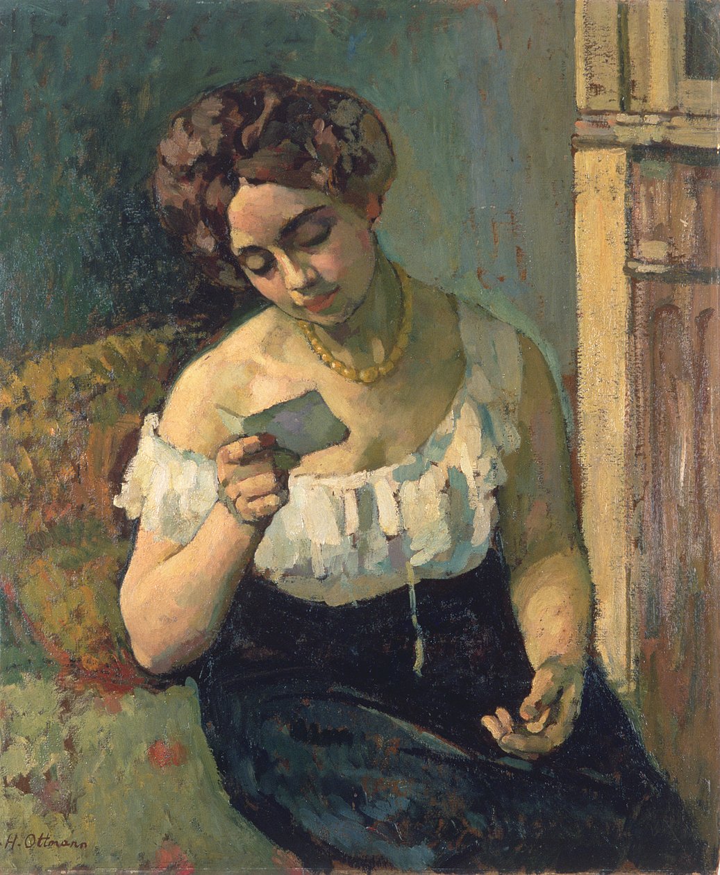La carta, 1903 de Henri Ottmann