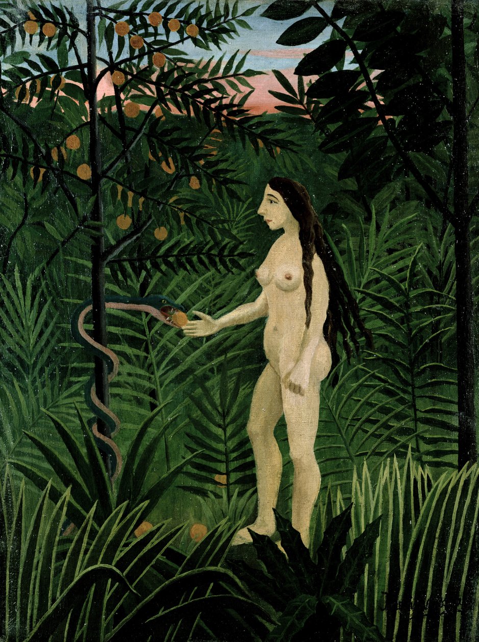 Eva, c.1906-07 de Henri Rousseau