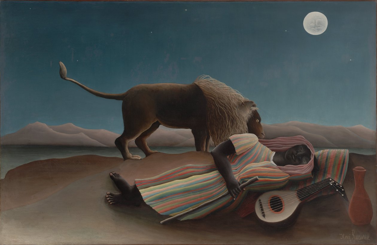 La bohemia dormida de Henri Rousseau