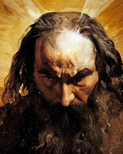 Un santo de Henri Lehmann