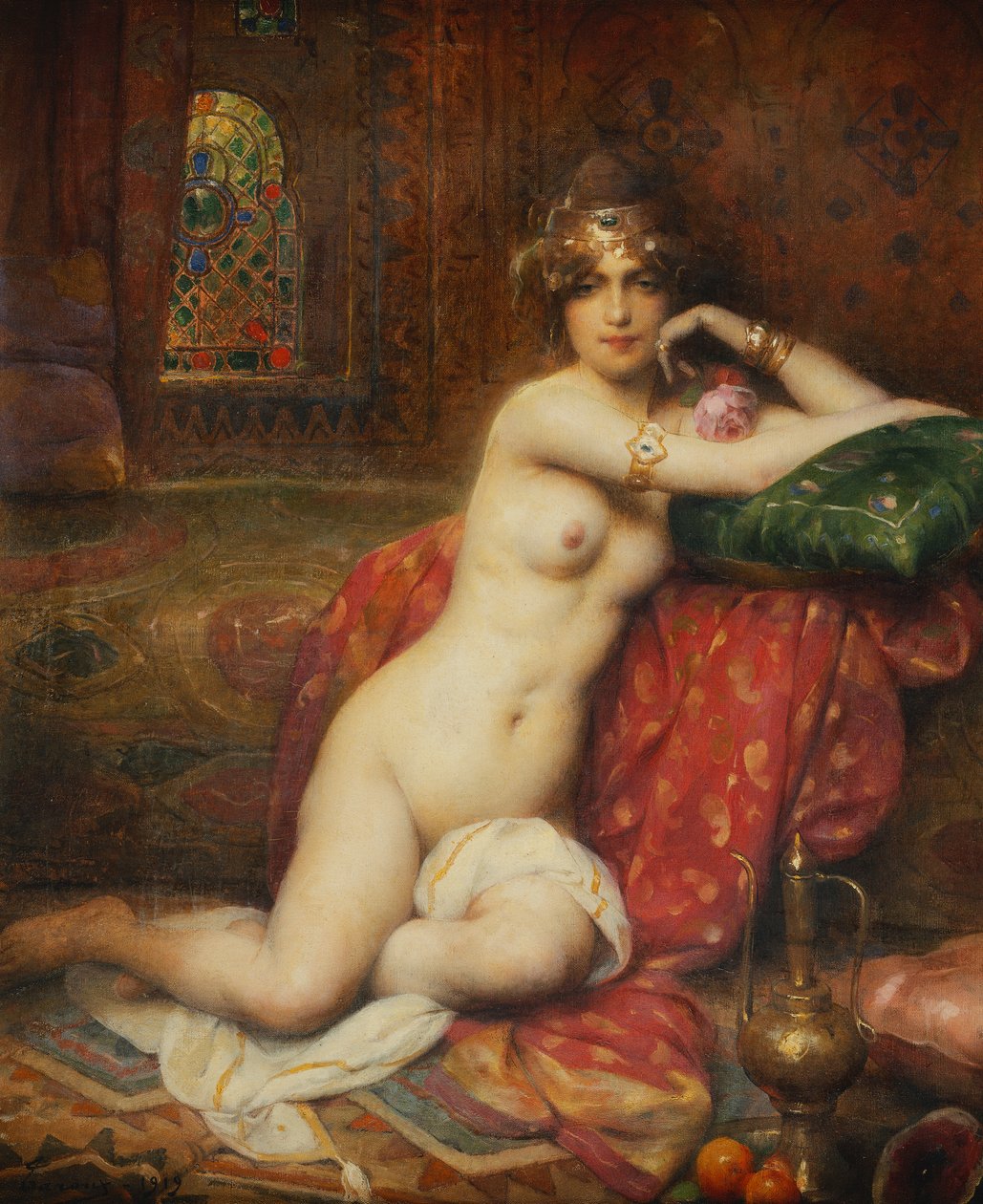 Hors Concours Mujer de Oriente, 1919 de Henri Adrien Tanoux