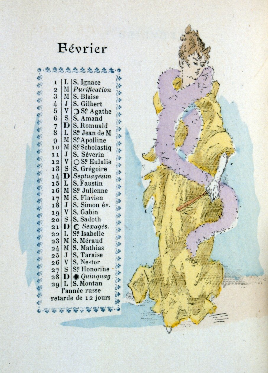 Febrero de Henri Boutet