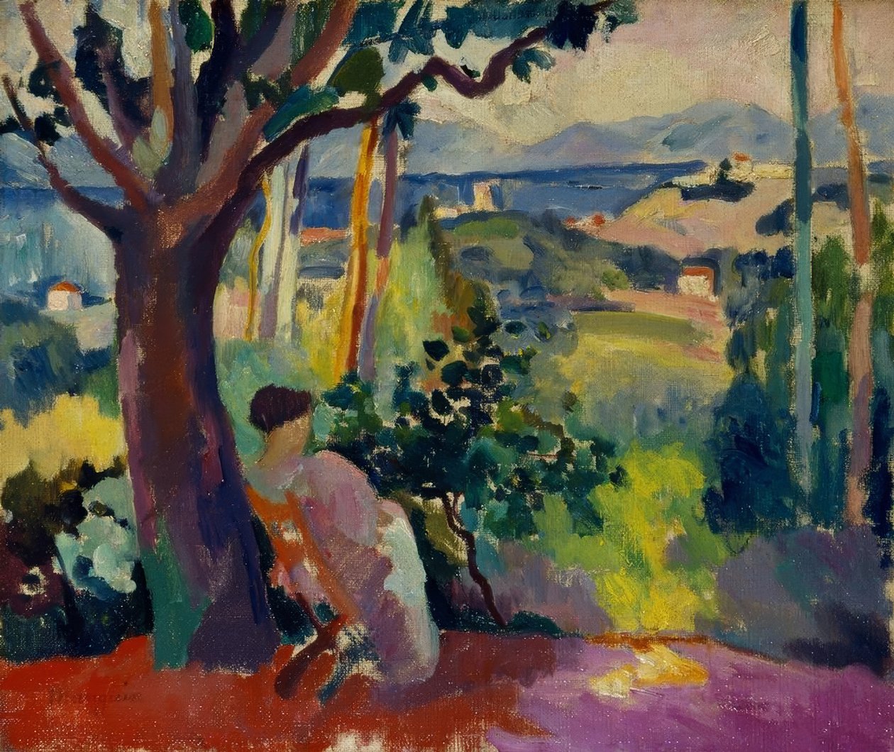 La comida en la villa Demiére de Henri Charles Manguin