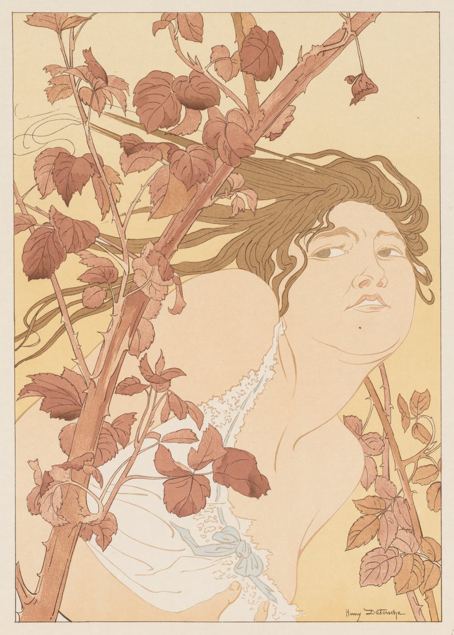 En las zarzas, 1898 de Henri Detouche
