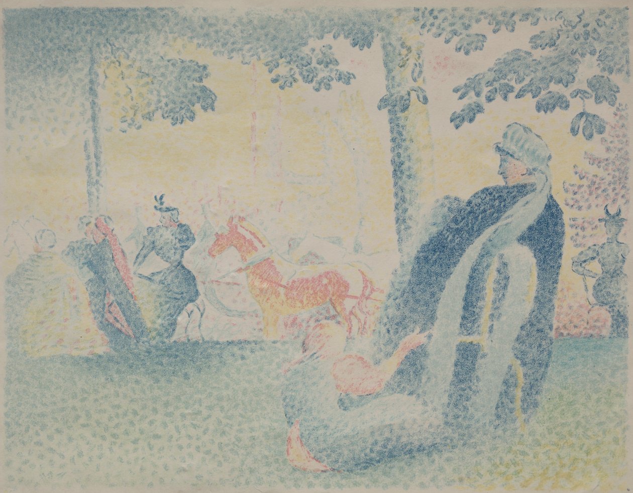 En el Parque de Henri Edmond Cross