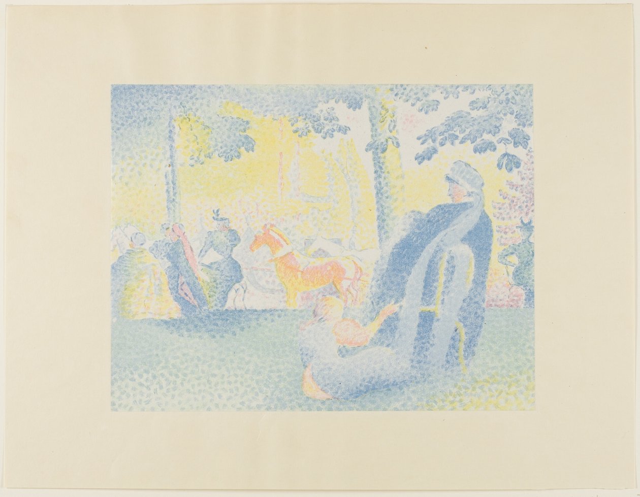 Los Campos Elíseos de Henri Edmond Cross