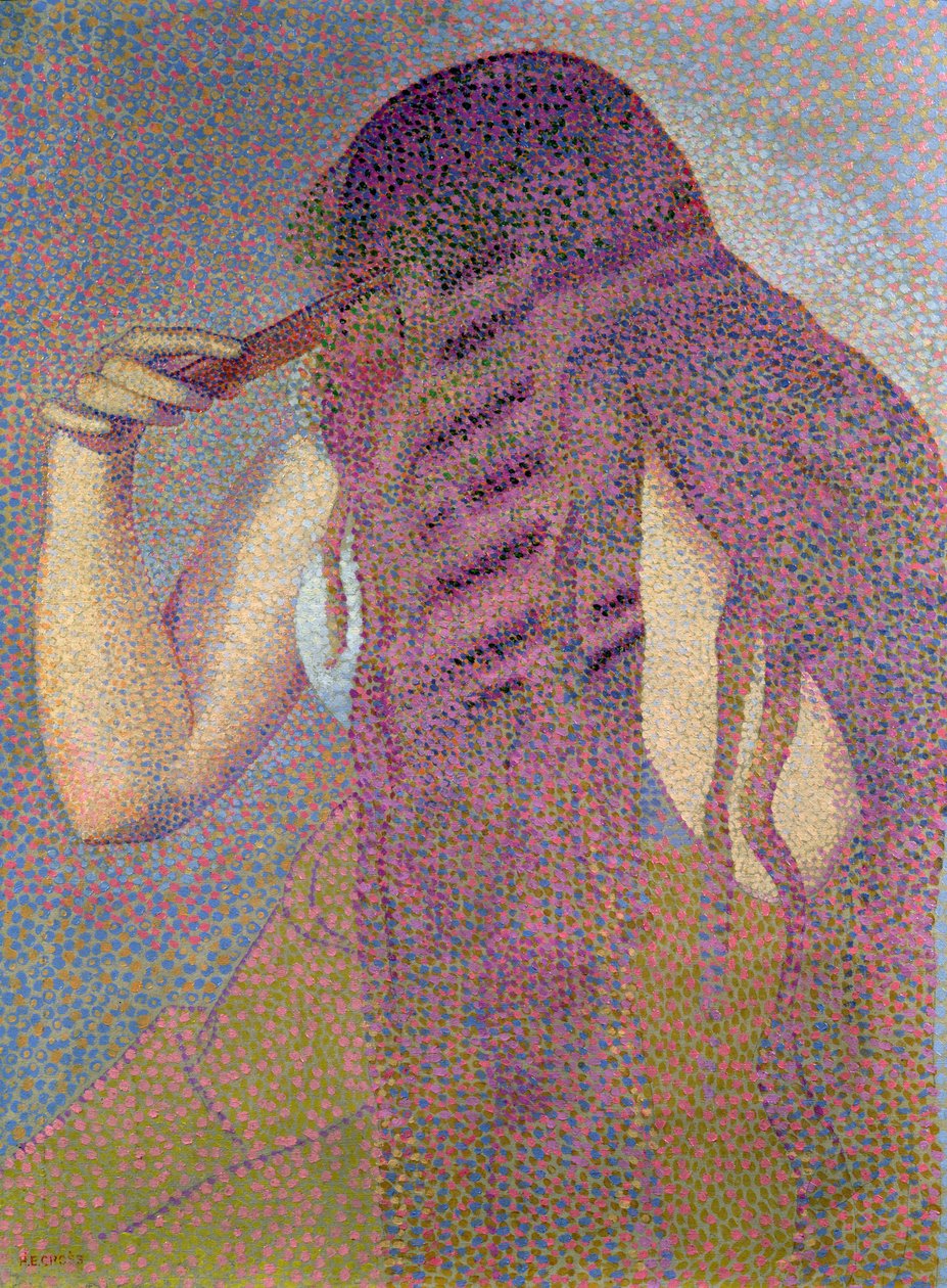 El Cabello, c.1892 de Henri Edmond Cross