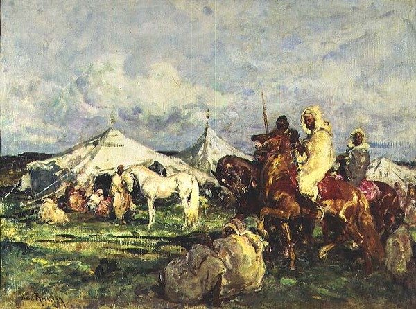 Los jinetes de Henri Emilien Rousseau