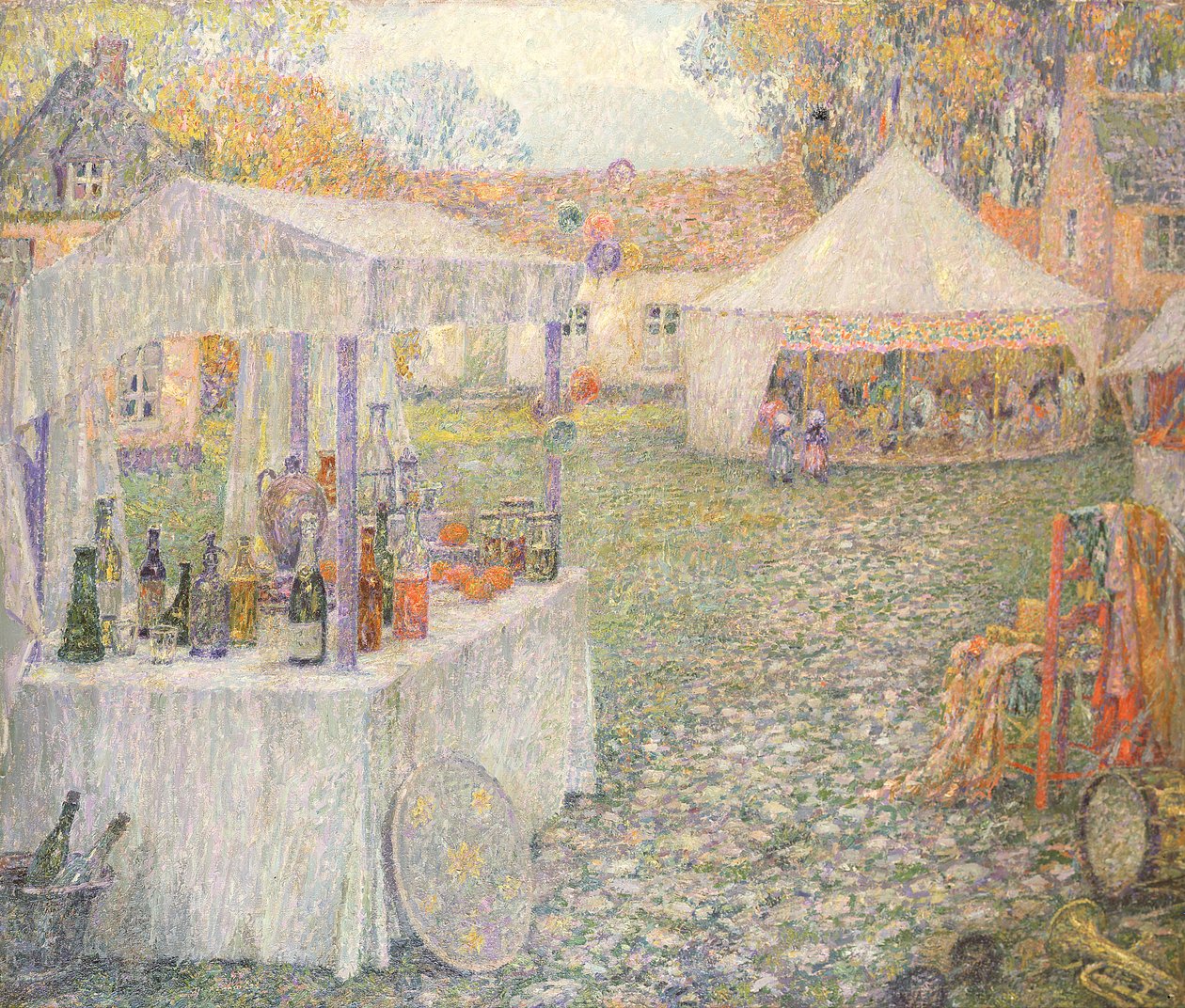 Los Booths de Henri Eugene Augustin Le Sidaner