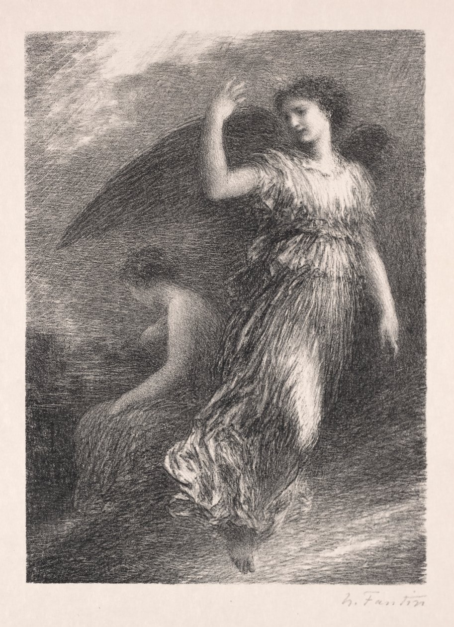 El Paraíso y el Peri de Henri Fantin Latour