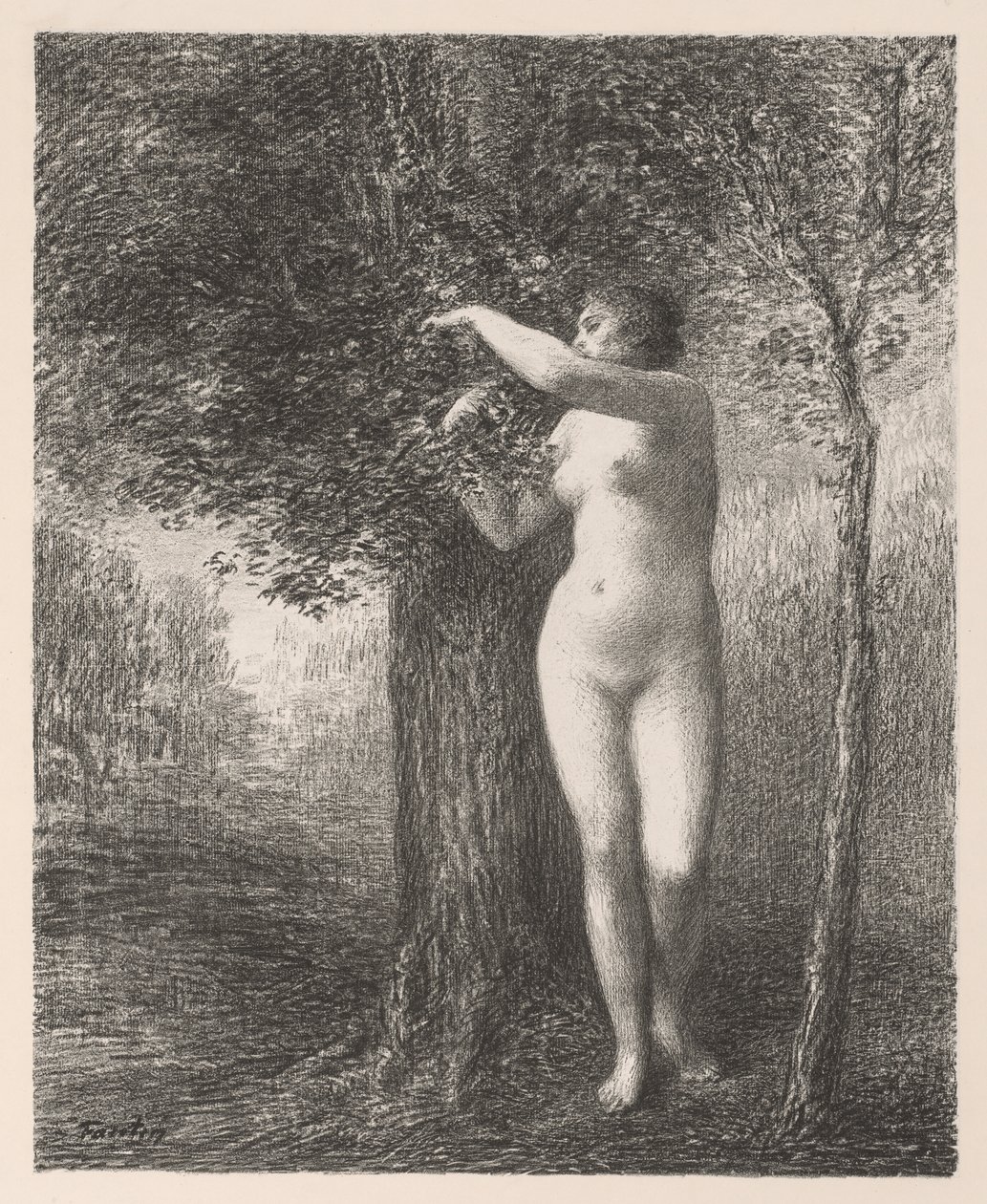 Eva de Ignace Henri Jean Fantin Latour