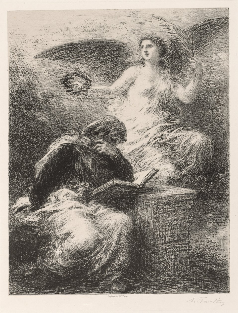 Gloria de Ignace Henri Jean Fantin Latour