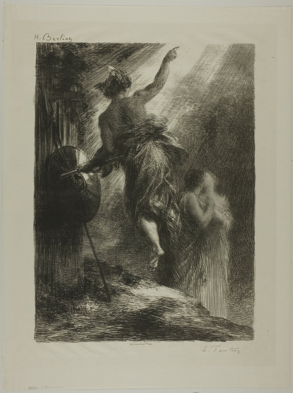 ¡Italia! de Ignace Henri Jean Fantin Latour