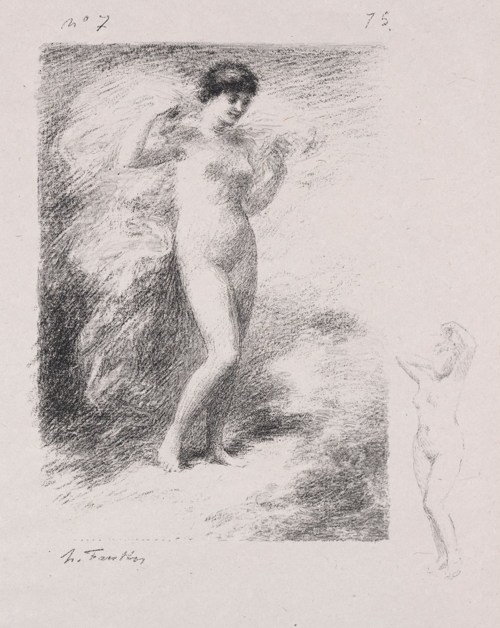 Néère de Ignace Henri Jean Fantin Latour