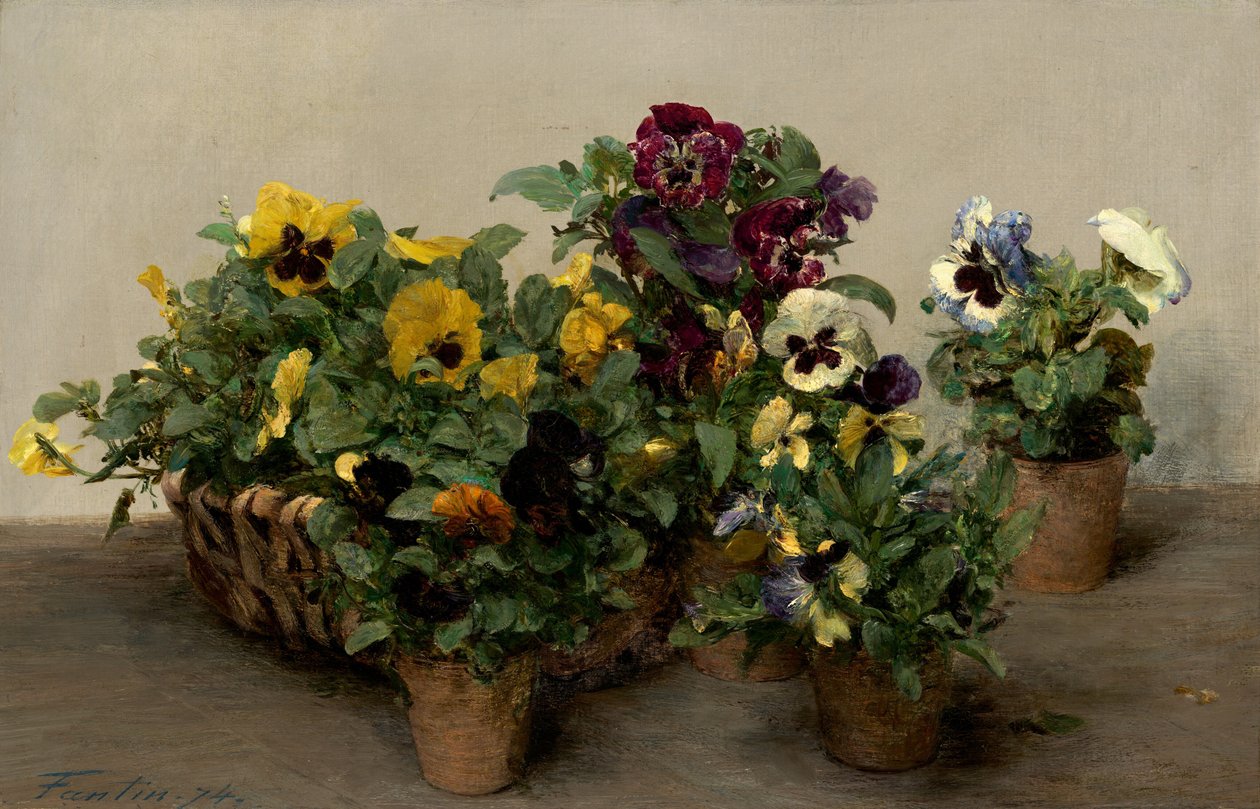 Pensamientos de Ignace Henri Jean Fantin Latour