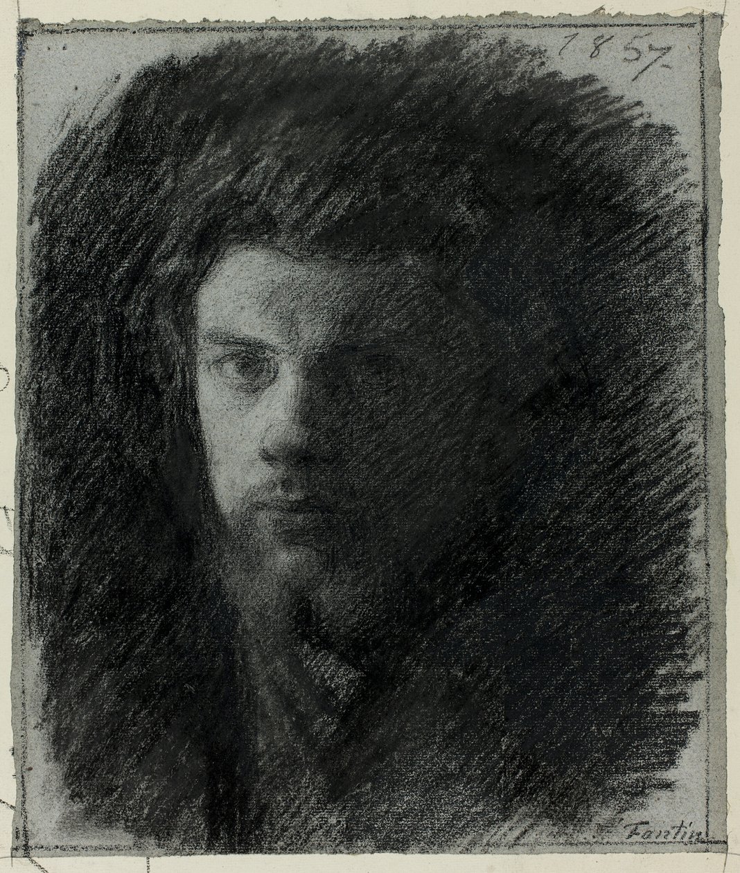 Autorretrato de Ignace Henri Jean Fantin Latour