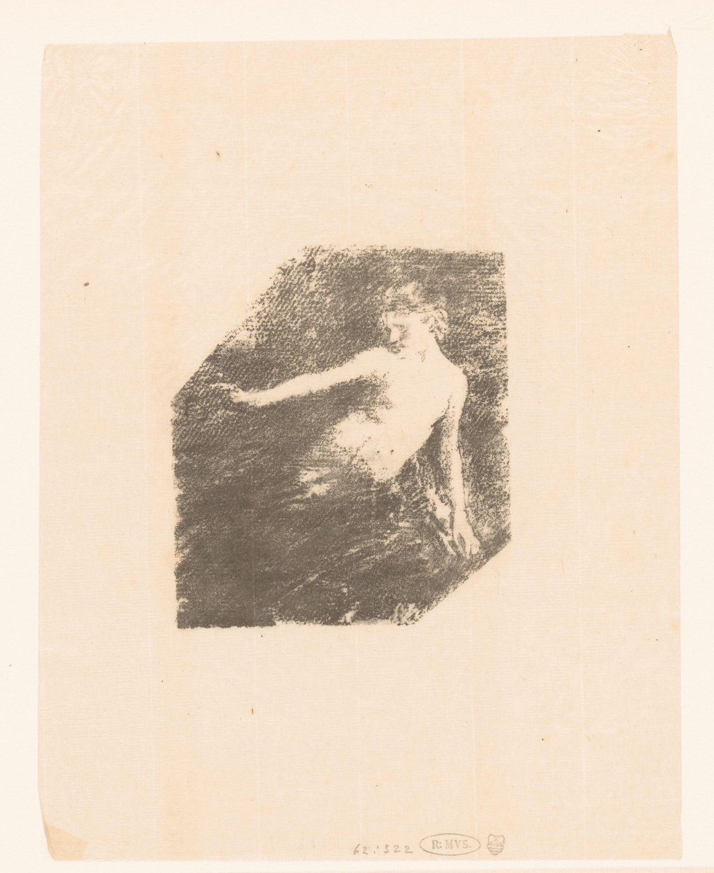 Estudio de una mujer desnuda de Ignace Henri Jean Fantin Latour