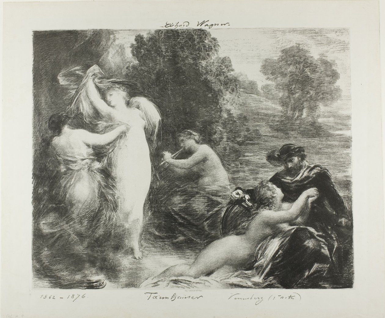 Tannhäuser: Venusberg de Ignace Henri Jean Fantin Latour