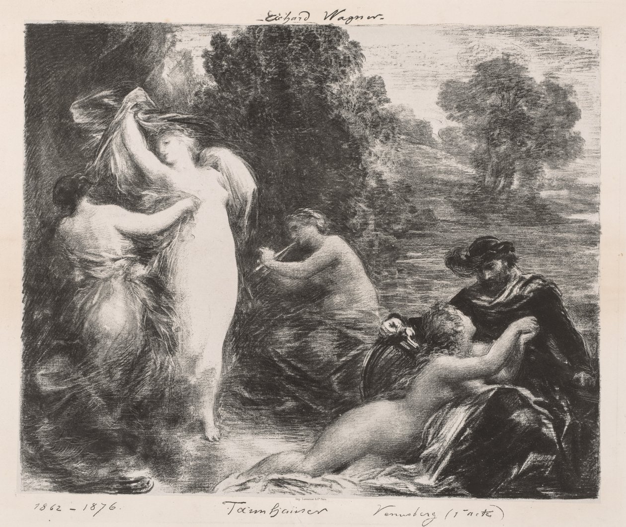 Venusberg de Ignace Henri Jean Fantin Latour