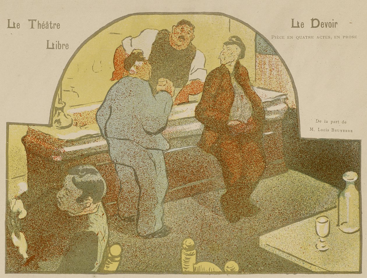 Le Théâtre Libre: Le Devoir de Henri Gabriel Ibels