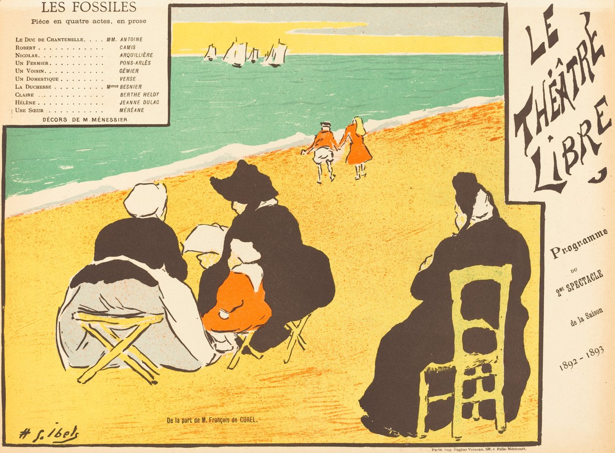 Los fósiles de Henri Gabriel Ibels