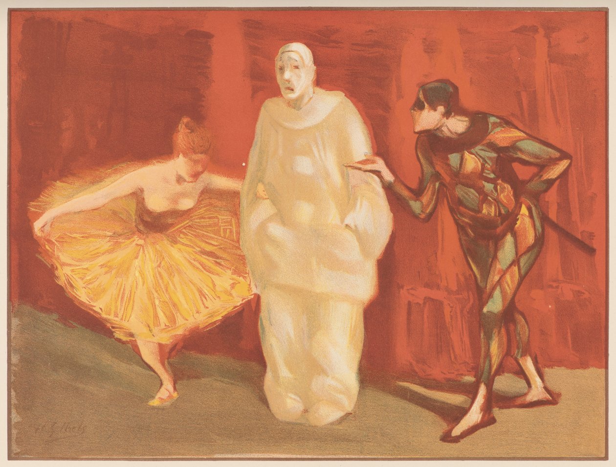 Pantomima de Henri Gabriel Ibels
