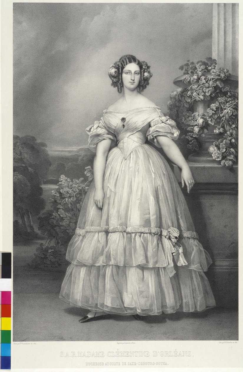 Princesa de Francia clementina de Henri Grevedon