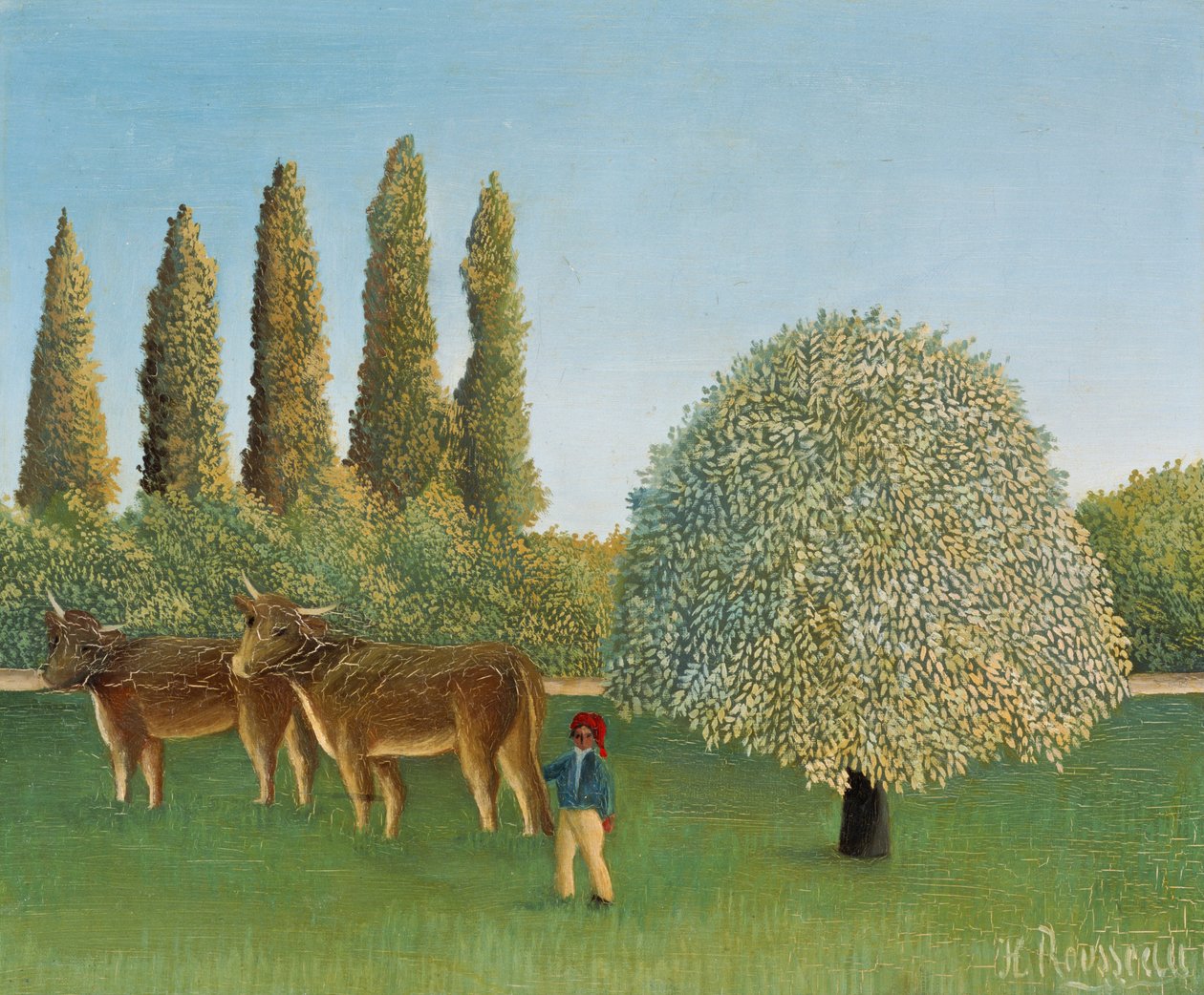 Pradera (El Pasto) de Henri Rousseau
