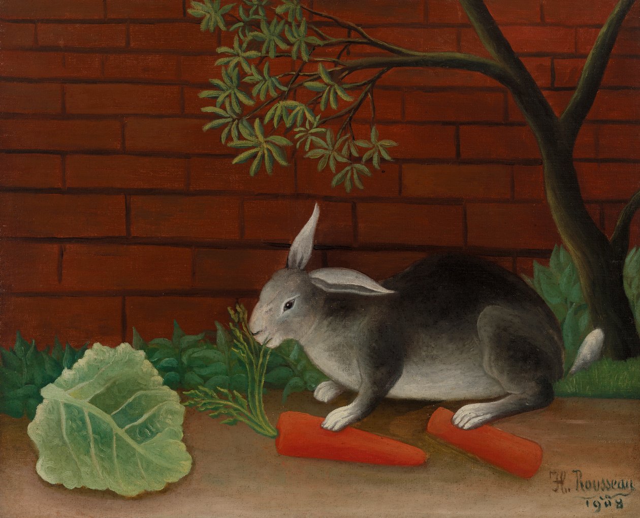 Conejo, 1908 de Henri J.F. 1844 1910 Rousseau