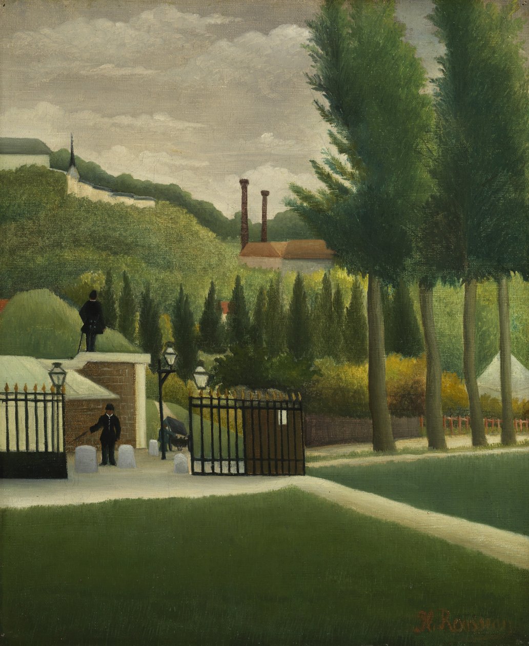 La Casa del Peaje, c.1890 de Henri J.F. 1844 1910 Rousseau