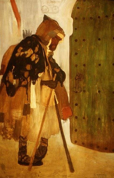 El mendigo árabe de Henri Jacques Edouard Evenepoel