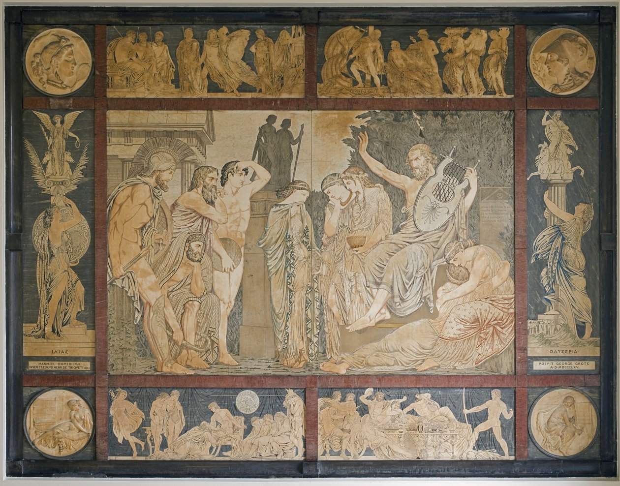 Marmor Homericum, 1863-65 de Henri Joseph Francois de Triqueti